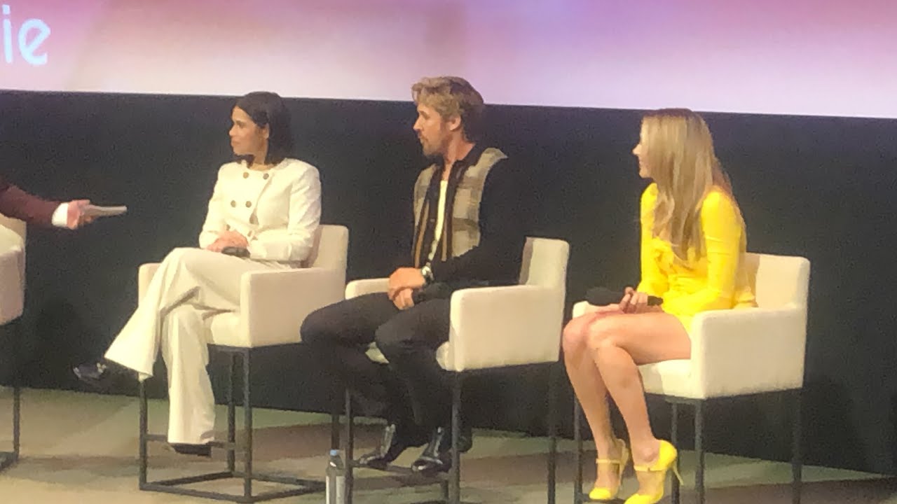 Barbie screening: Margot Robbie, Ryan Gosling and America Ferrera Q&A