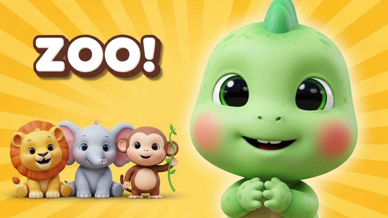 Sonidos de Animales del Zoo 🦁🐘 | Dino Amigos