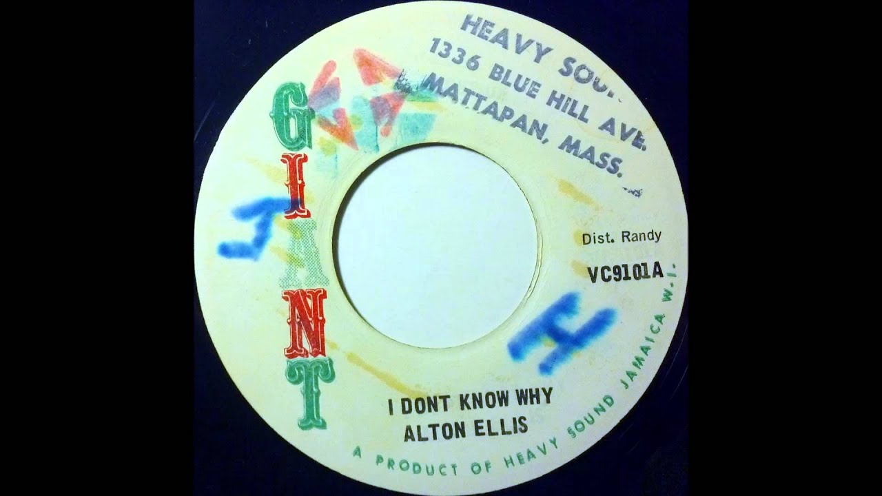 ALTON ELLIS - I Don't Know Why [c.1973]