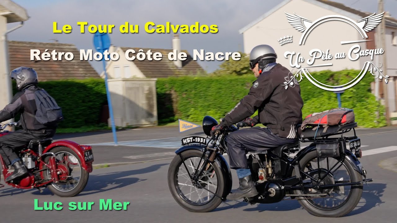 Retro Moto Club de Luc fait le tour du Calvados