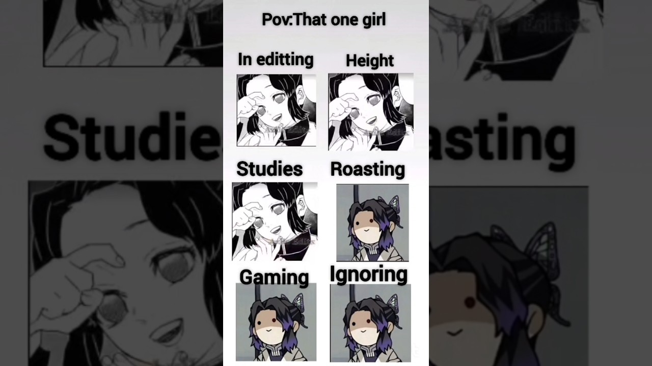 that one girl...
