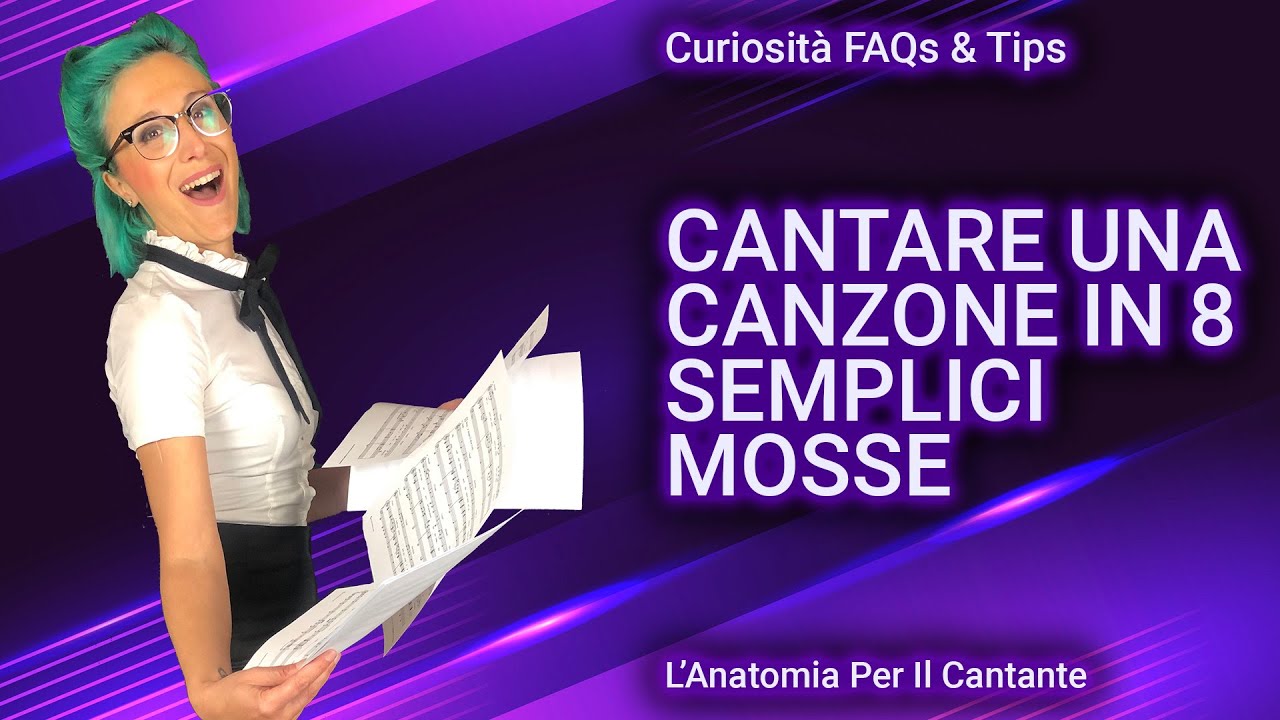 Come Imparare a CANTARE una canzone in 8 SEMPLICI MOSSE
