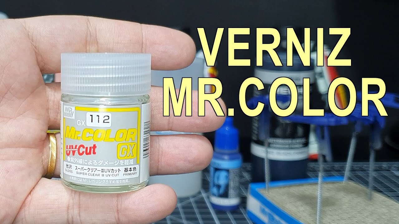 [281] Usando Verniz Mr.Color GX Super Clear Flat e Gloss