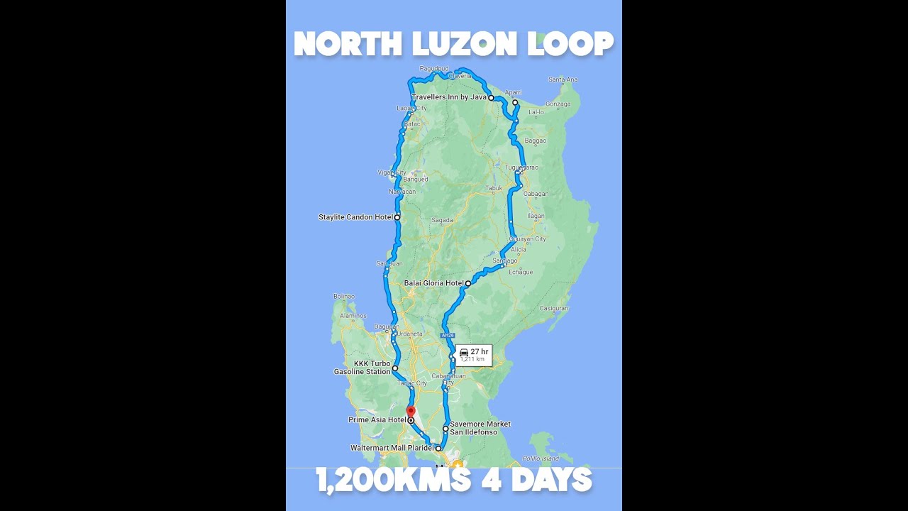 North Luzon Loop 1,200km in 4 Days (PBP Training)