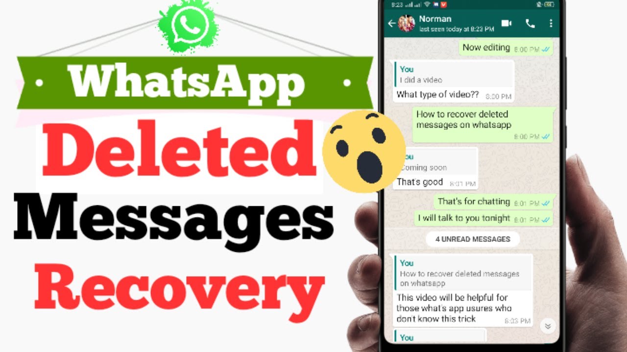 How to Recover Deleted Messages on WhatsApp | WhatsApp Deleted Messages Recovery