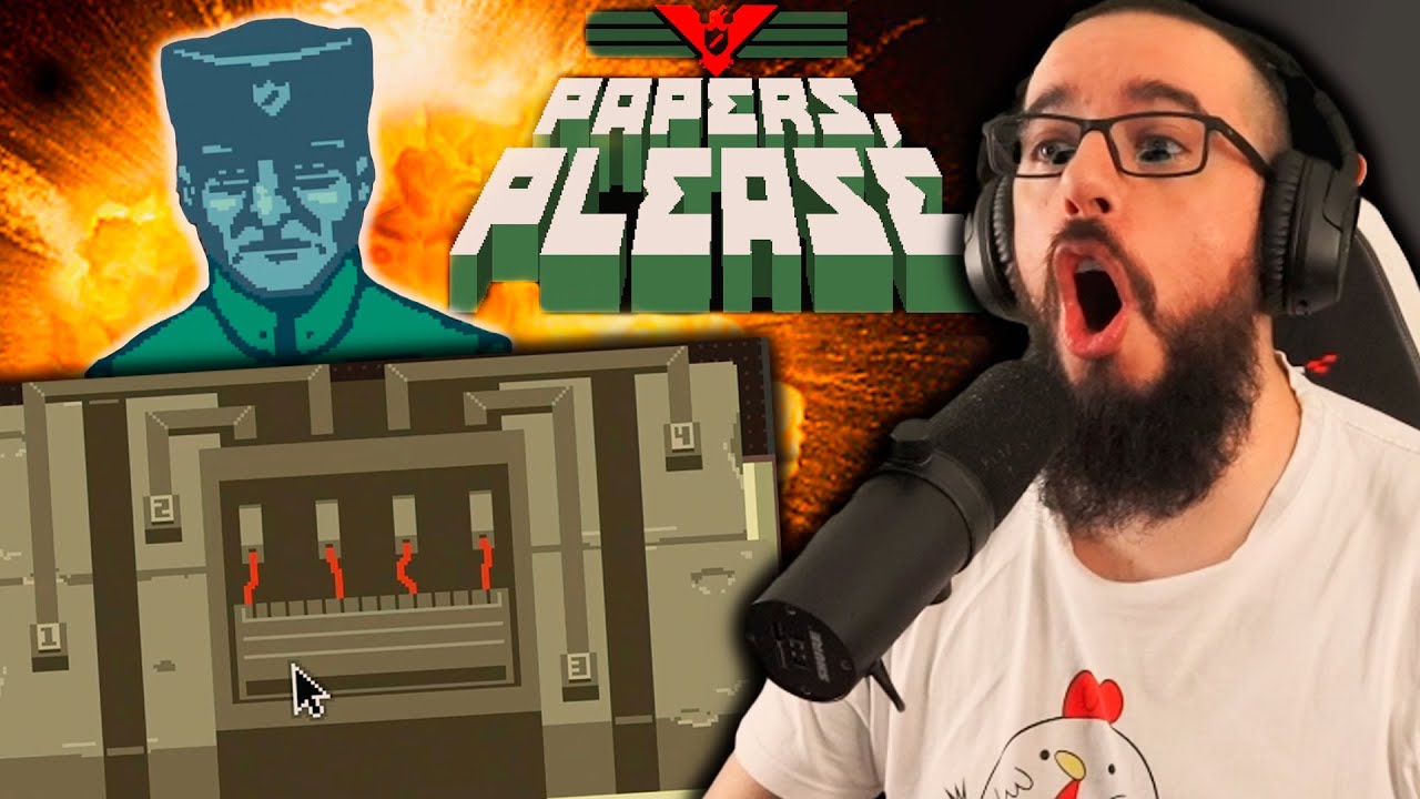 EXPLOSION EN LA ADUANA 3 EPISODIO - PAPERS PLEASE