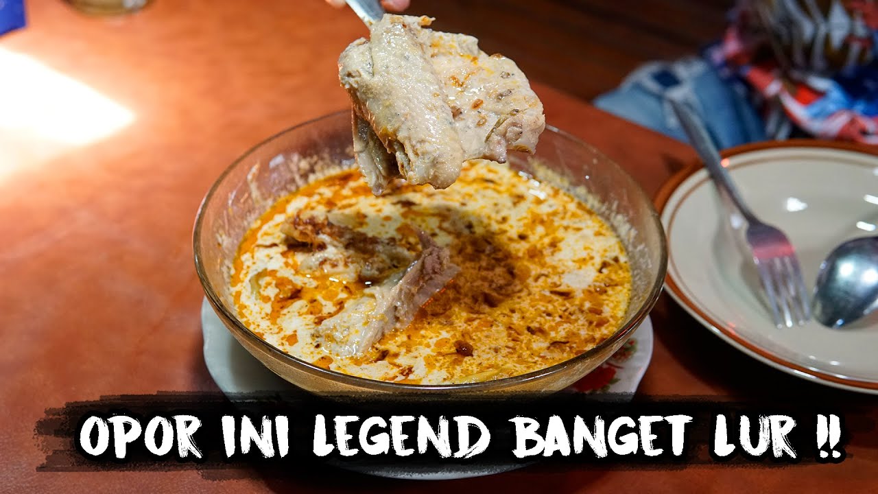 POTONGANNYA GUEDE! OPOR PAK PANGAT NGLORAM KULINER BLORA