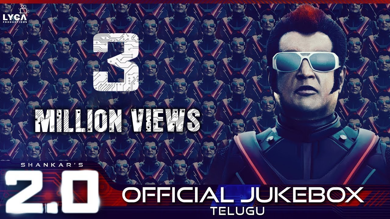 2.0 - Official Jukebox (Telugu) | Rajinikanth, Akshay Kumar | Shankar | A.R. Rahman