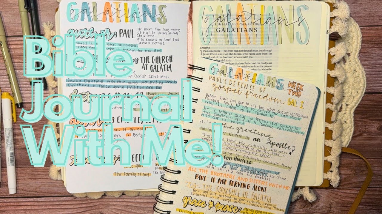 BIBLE JOURNAL WITH ME | Galatians 1