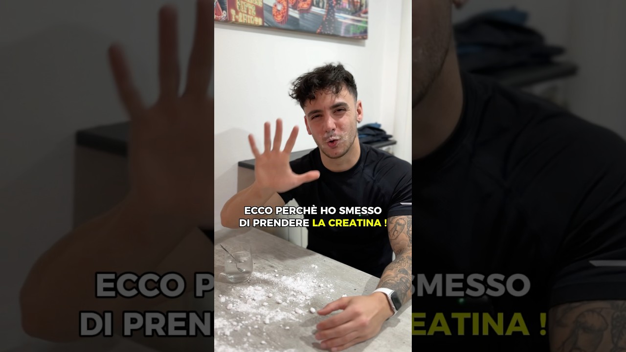 🚨 Ho smesso di prendere la CREATINA! Ecco cosa &egrave; successo !!