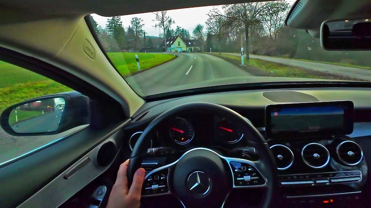Mercedes-Benz C 220 D (Makyajlı W205 Estate) ile Almanya'da İlk POV