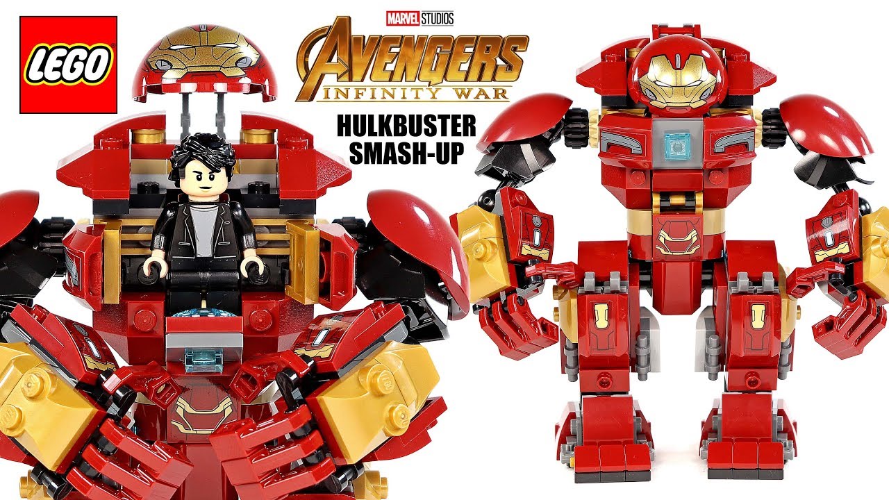 LEGO® Avengers Infinity War The Hulkbuster Smash-Up 76104 w/ Bruce Banner Falcon & Proxima Midnight