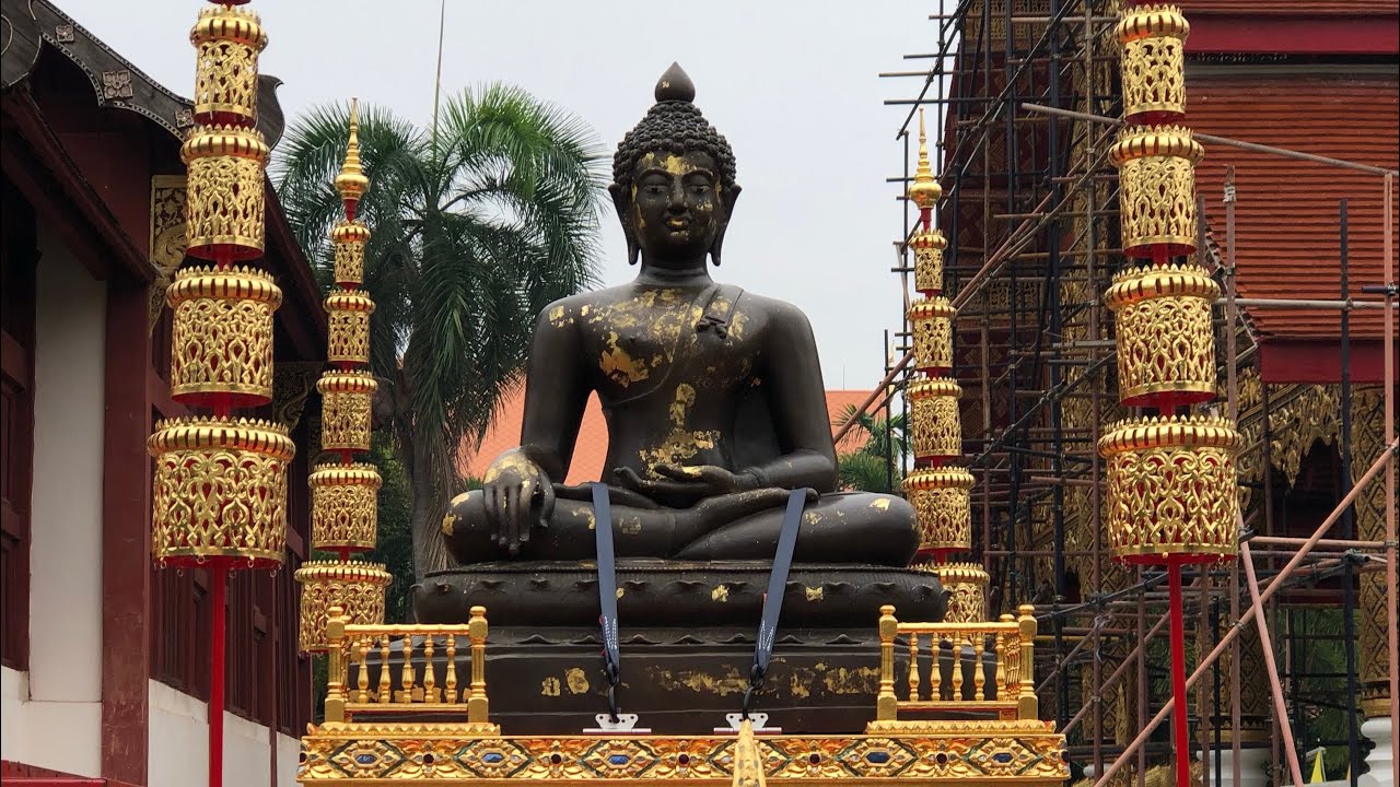 ซ้อมขบวนแห่อัญเชิญ พระพุทธสิหิงค์ (องค์จำลอง) วัดพระสิงห์วรมหาวิหาร เชียงใหม่