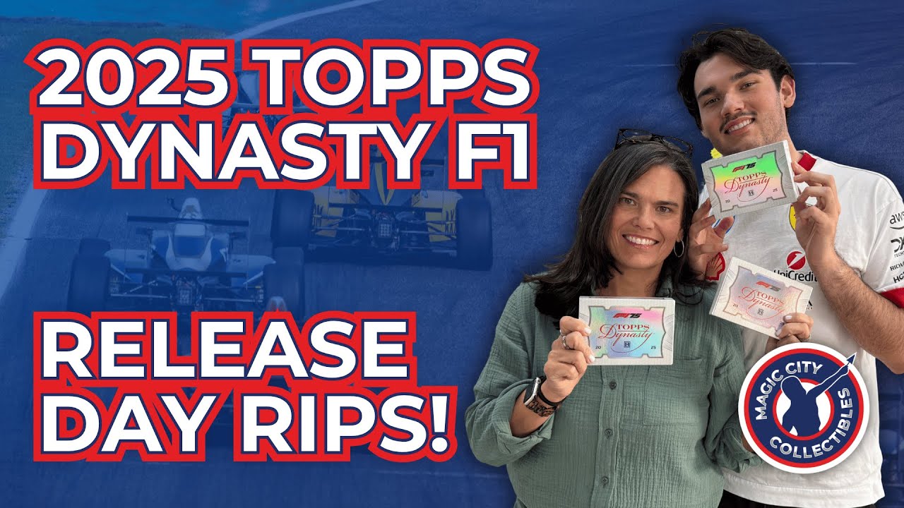 2025 Topps Dynasty Formula1 Release Day - Full Case Unboxing!