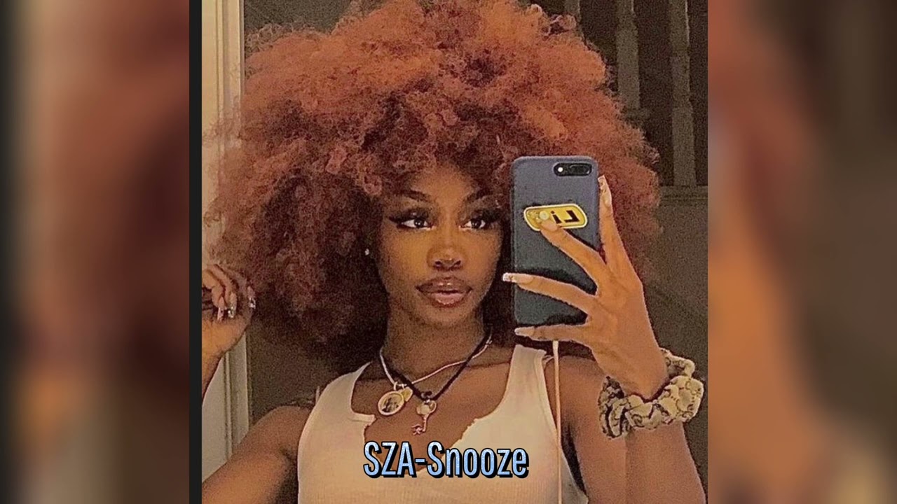 SZA-Snooze (sped up)