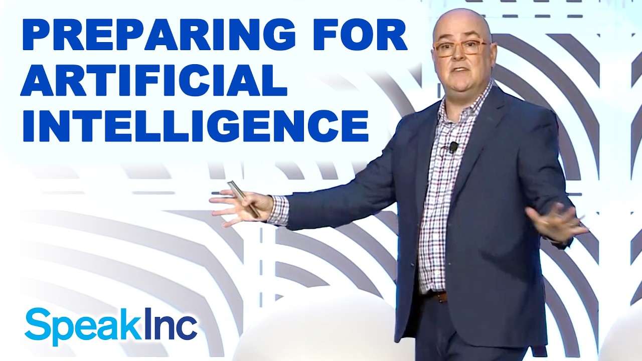 Steve Brown | AI Future - Preparing for Artificial Intelligence | Keynote Speaker | SpeakInc