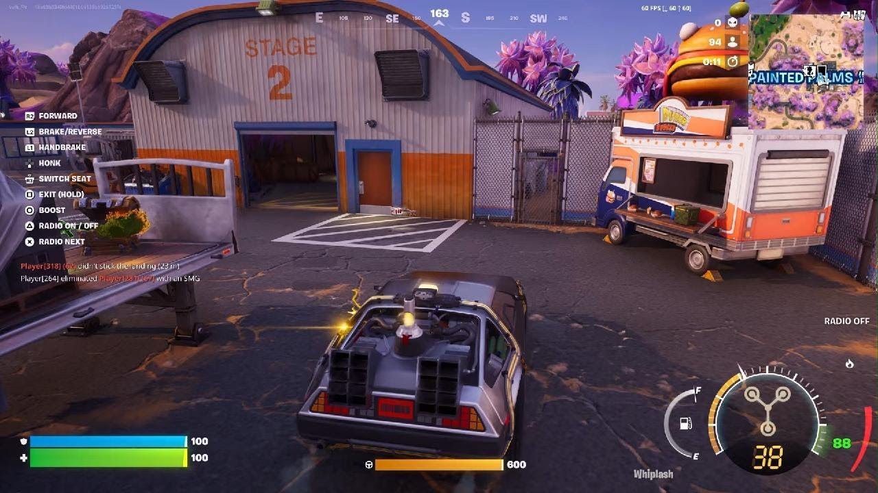 playing Fortnite Battle Royale