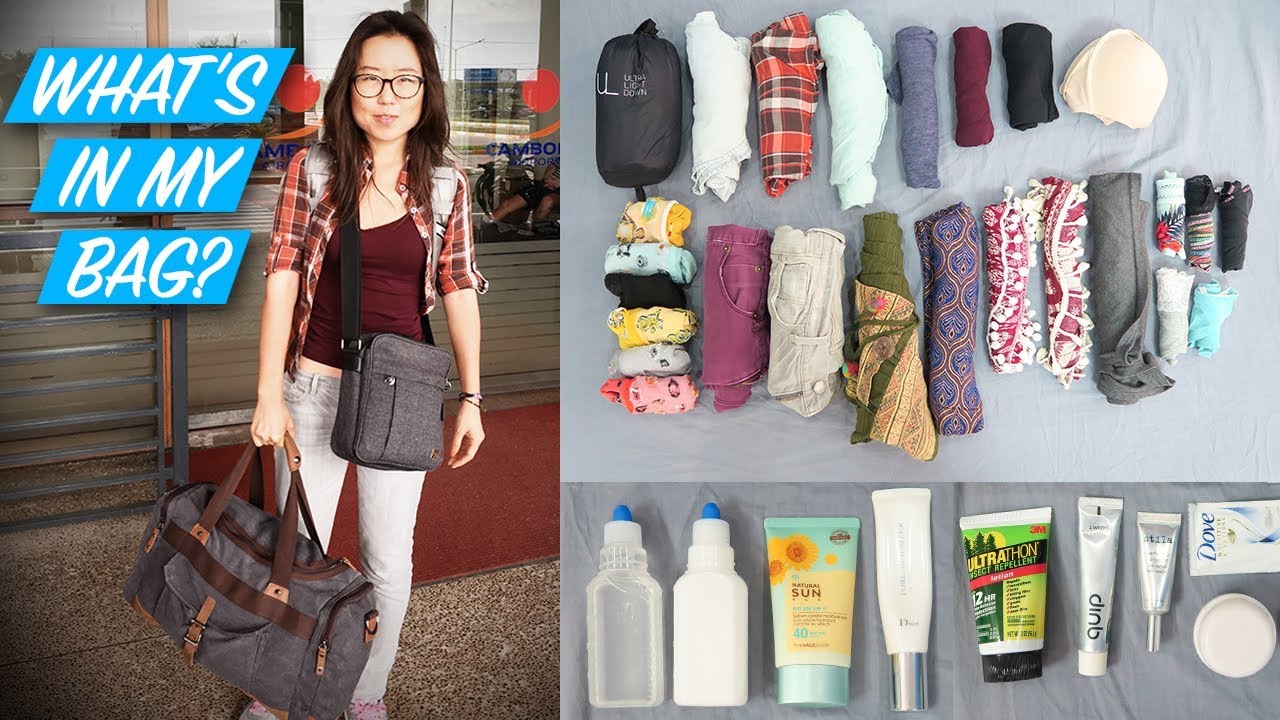 What I Packed for 6 Months in Asia