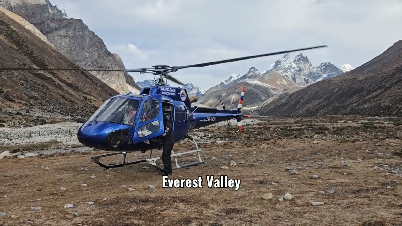 #everest Base Camp helicopter flight from Kathmandu, Travid Vid Legradic
