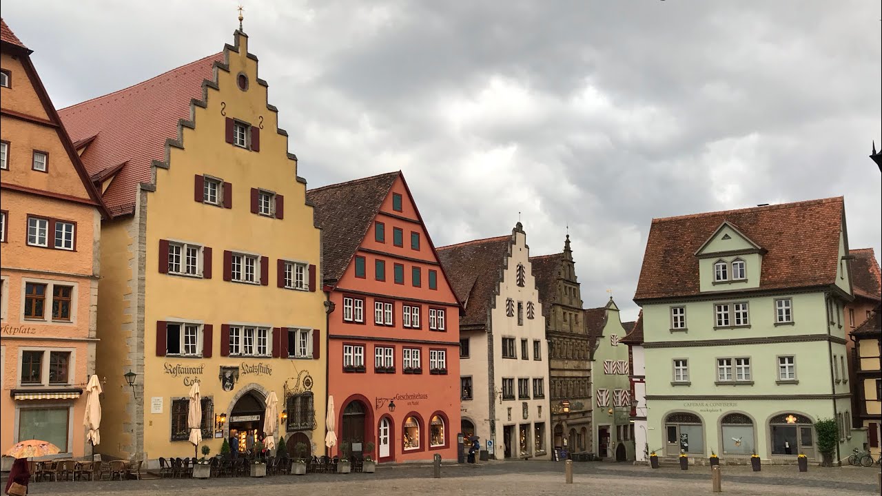 Rothenburg ob der Tauber, Germany May 2018