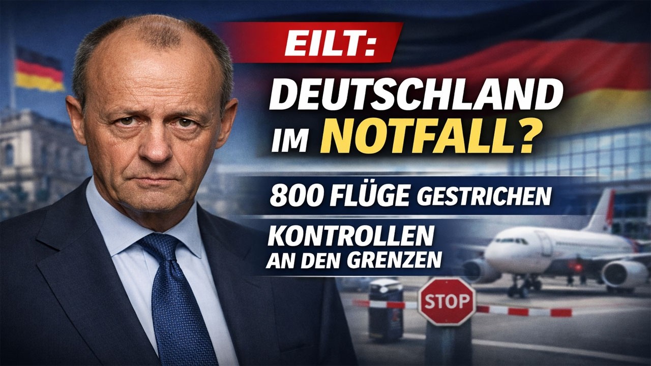 800 Flüge am Boden: Droht Deutschland ein nationaler Notfall?