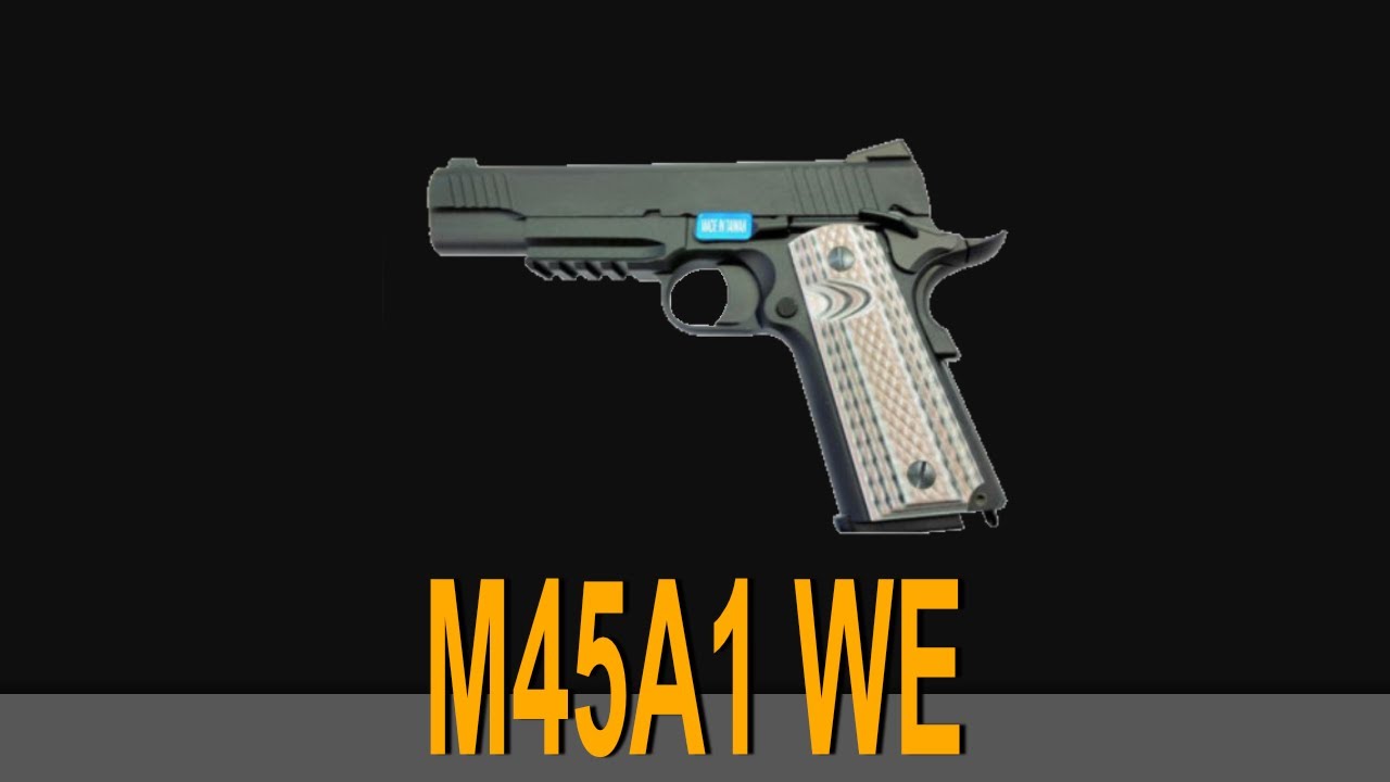 Airsoft unboxing | M45A1 WE