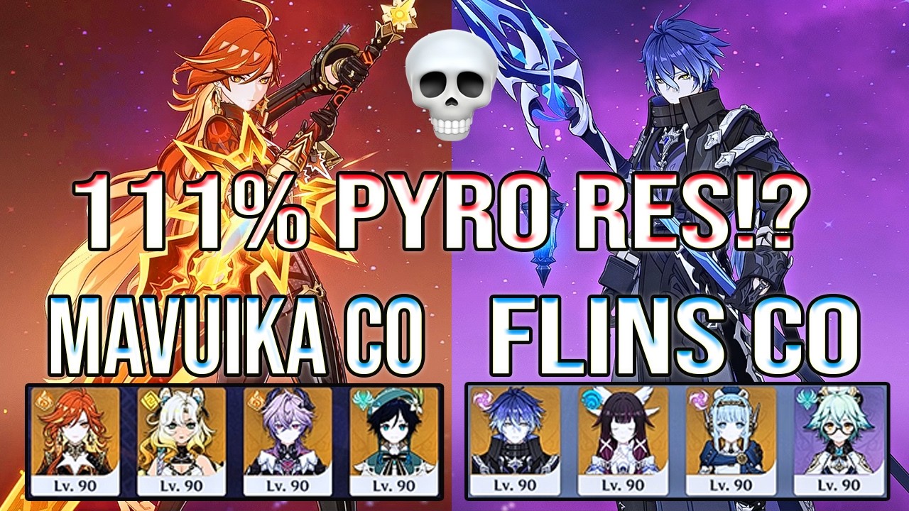 🔥 111% Pyro RES? Mavuika & Flins Destroy Spiral Abyss 12 | Genshin Impact
