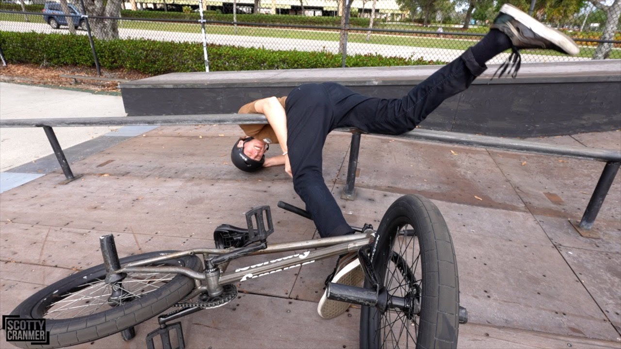 Worst Crash On The Smallest Rail Ever!