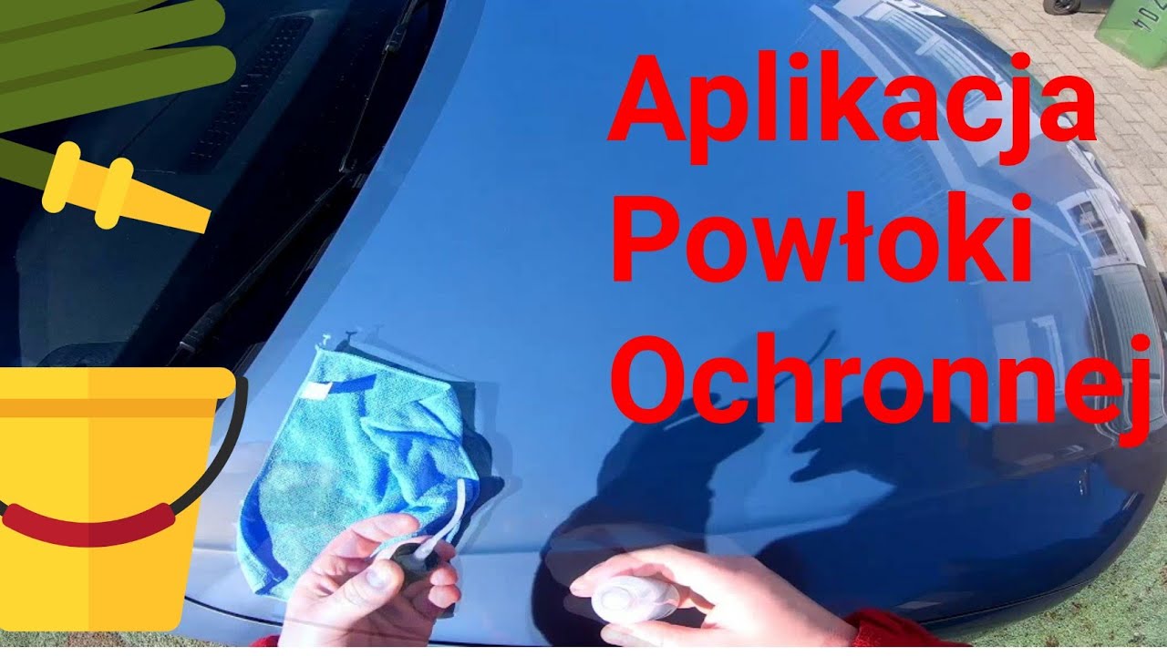 Audi A4/A5/Q5 B8 - Aplikacja  nano powłoki SiO2/Nano coating application DIY