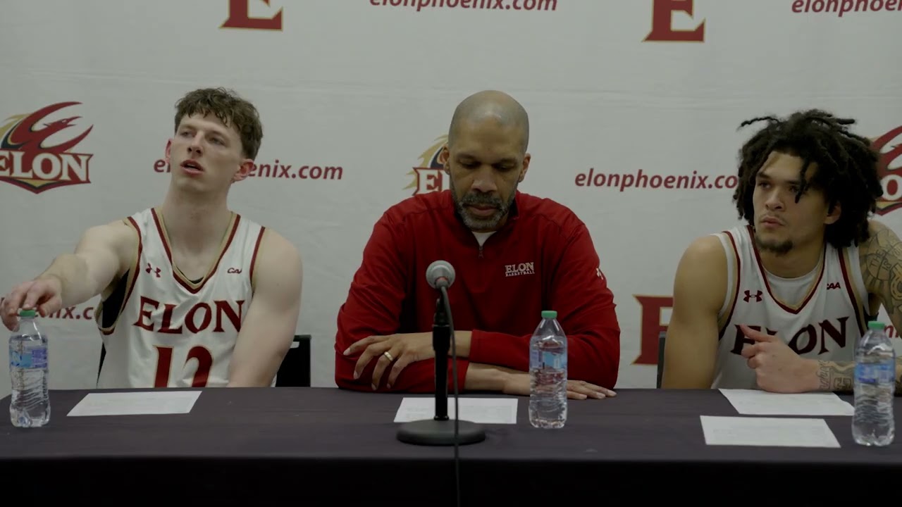Elon Men's Basketball vs. Drexel Postgame Press Conference 2.7.26
