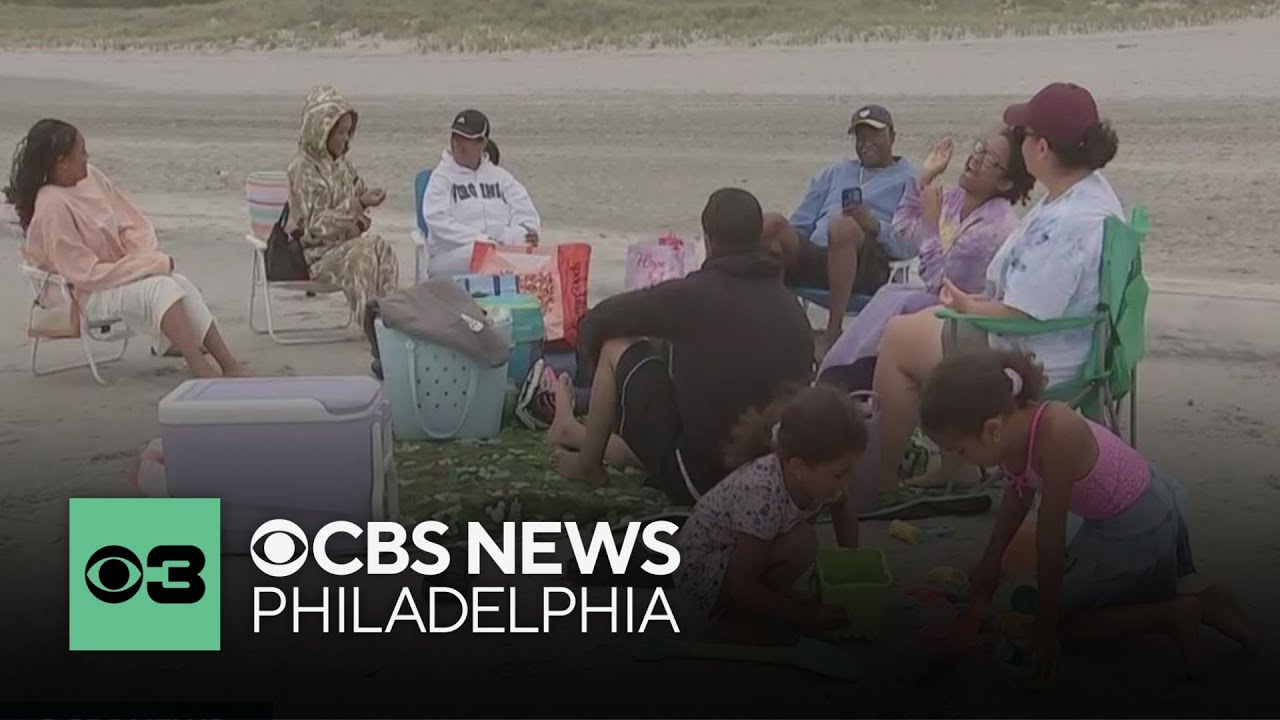 Beachgoers make the best of Jersey Shore trips while staying safe from dangerous rip currents