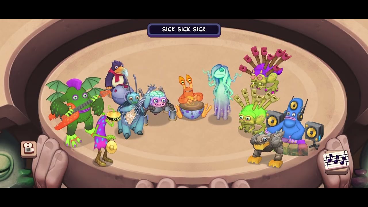 SICK SICK SICK by stomach book on my singing monsters composer!!! (half done)