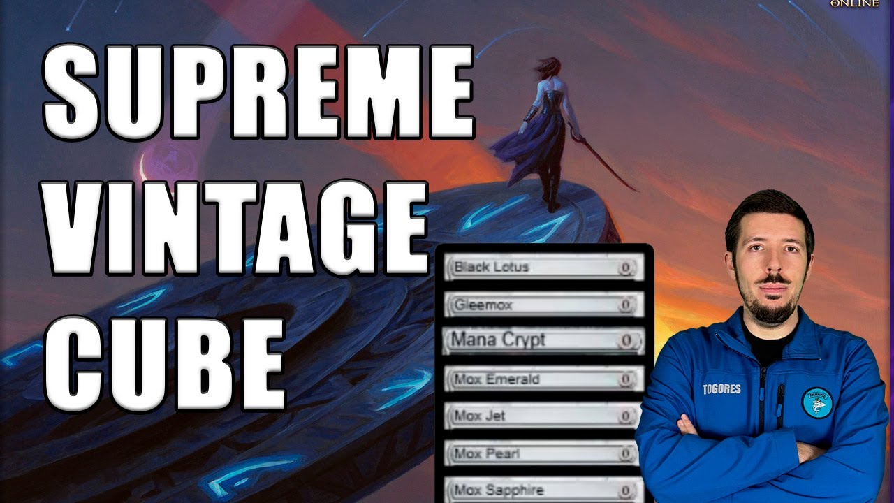 Drafting all the Power in the Supreme Vintage Cube