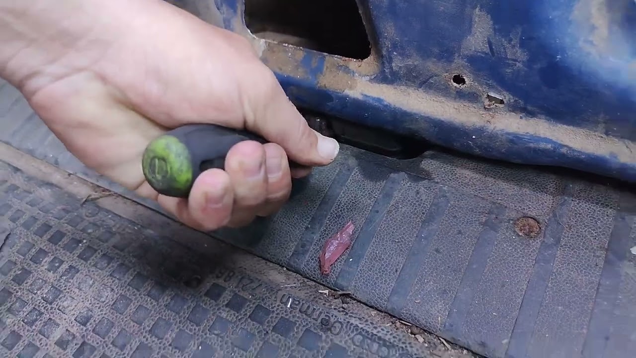 VW T4. Открыть дверь. 