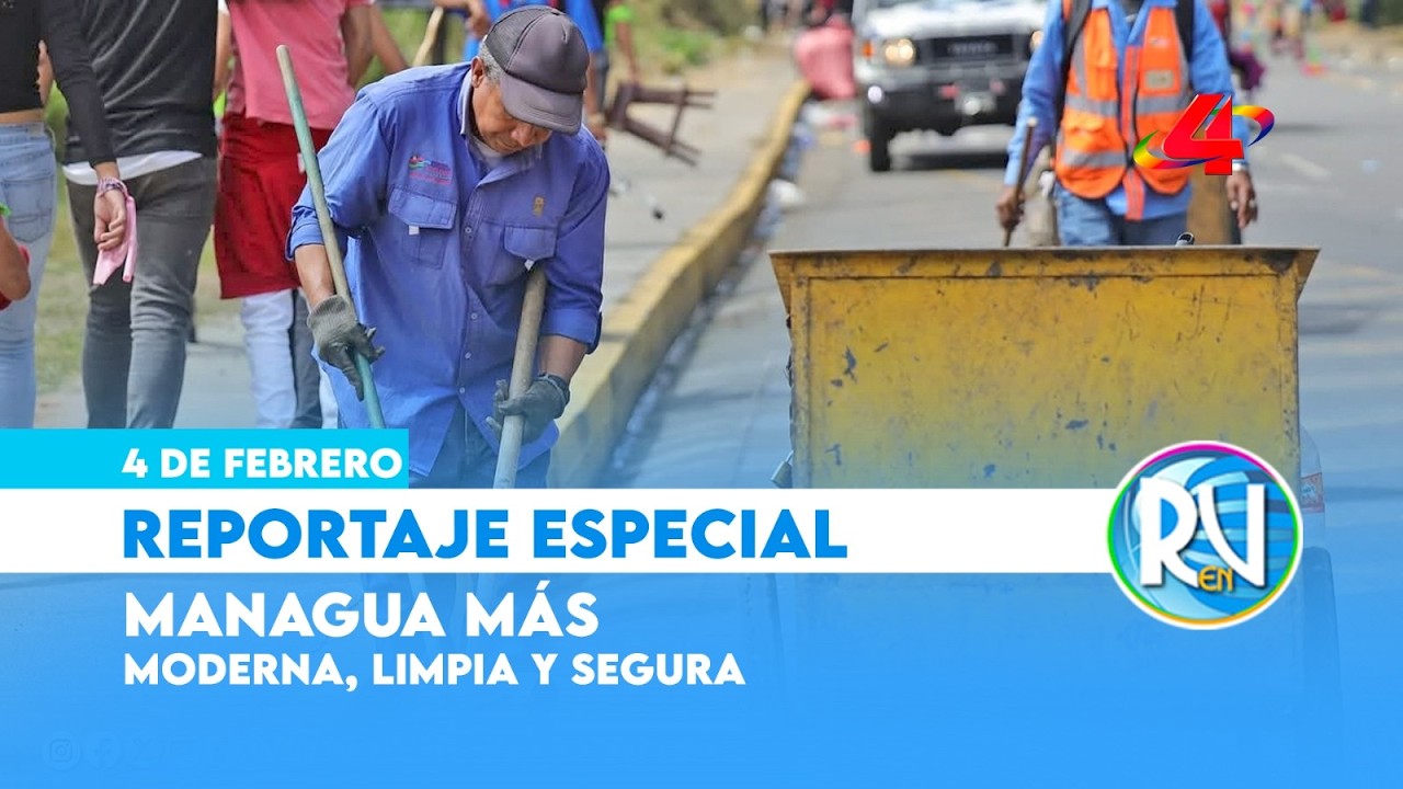 Ciudad moderna y segura: el nuevo rostro de Managua en 2026 🏙️| Revista en Vivo 4 de febrero de 2026