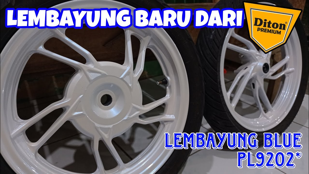Bosen violet? coba yg ini | Repaint velg Honda Vario 125 2023 Lembayung Blue PL 9202* Diton Premium