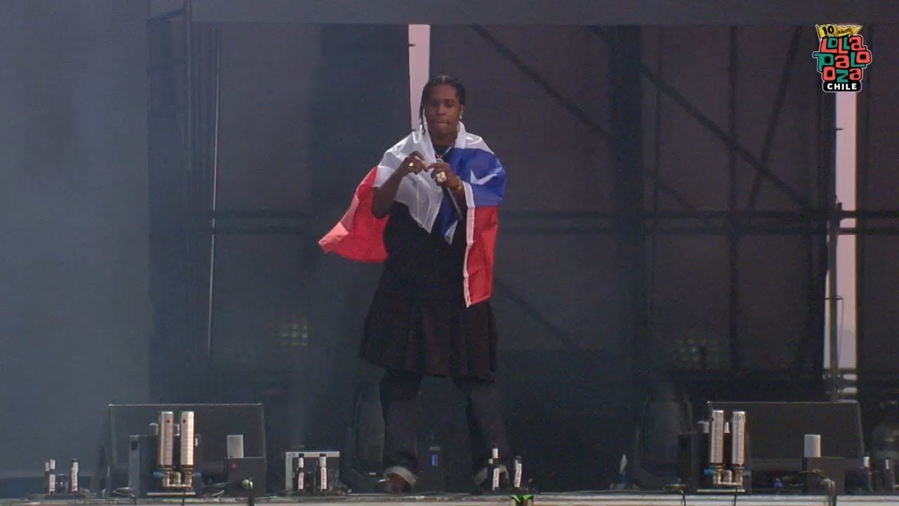 A$AP Rocky  en vivo Lollapalooza Chile 2022