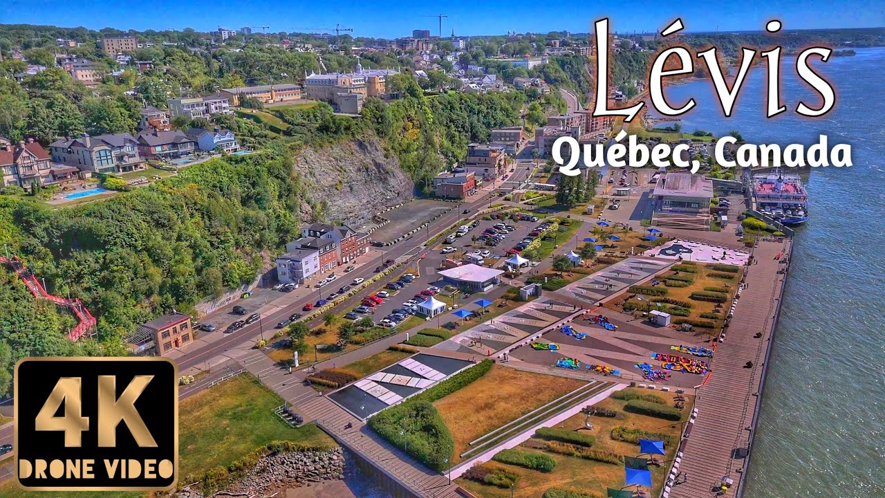 Lévis, Québec, Canada 4K HDR Drone