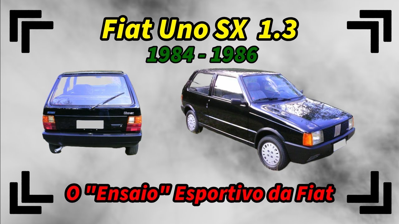 Fiat Uno SX 1.3-O Ensaio Esportivo da Fiat.
