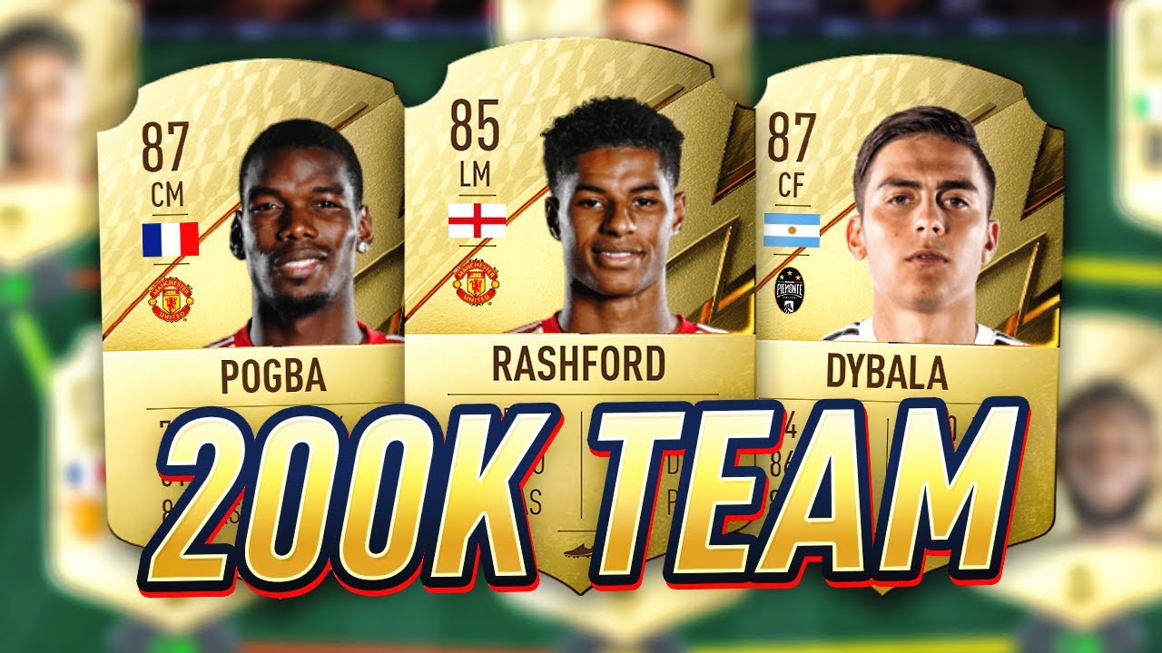 BEST CHEAP 200K FUT CHAMPS TEAM (200K SQUAD BUILDER) - FIFA 22 ULTIMATE TEAM