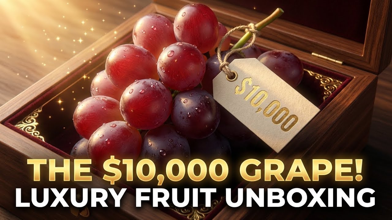 Inside the Farm Growing $10,000 Grapes - Ruby Roman!