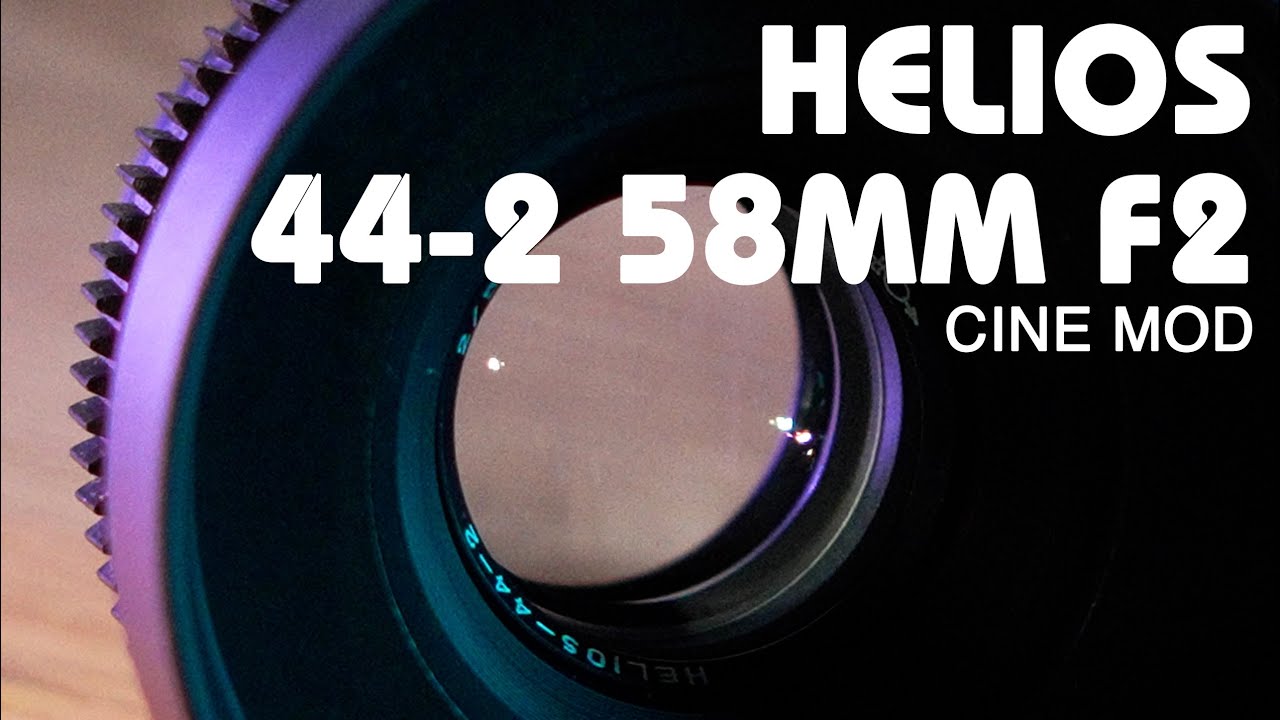You NEED this lens - The Helios 44-2 58MM f2 Sony E mount Cine Mod