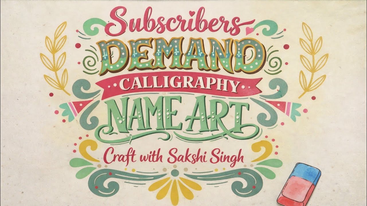 Calligraphy Name Art ❤️🫶🏻 / Comment You'r Name ❤️🎉🧿