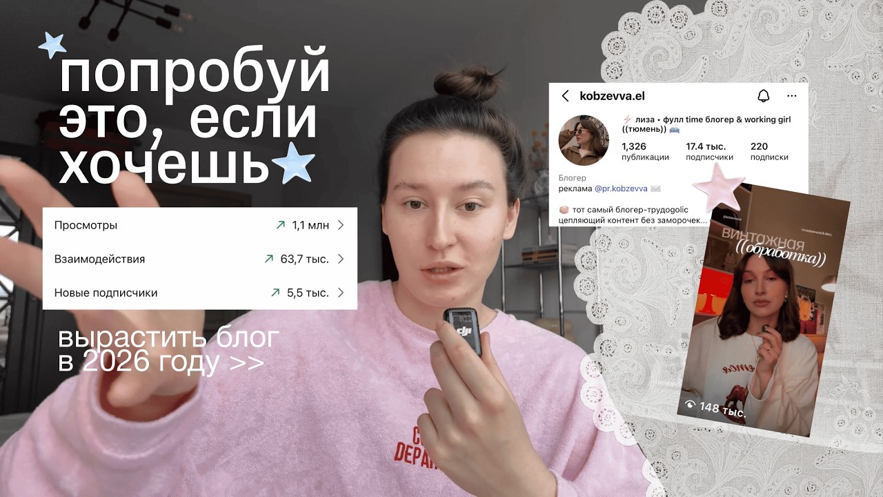 сделай это, если хочешь вырастить блог в 2026 году
