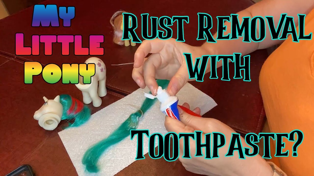 My little Pony Rehair Rust Removal Tail Hair Cleaning MLP Remove Rehairing