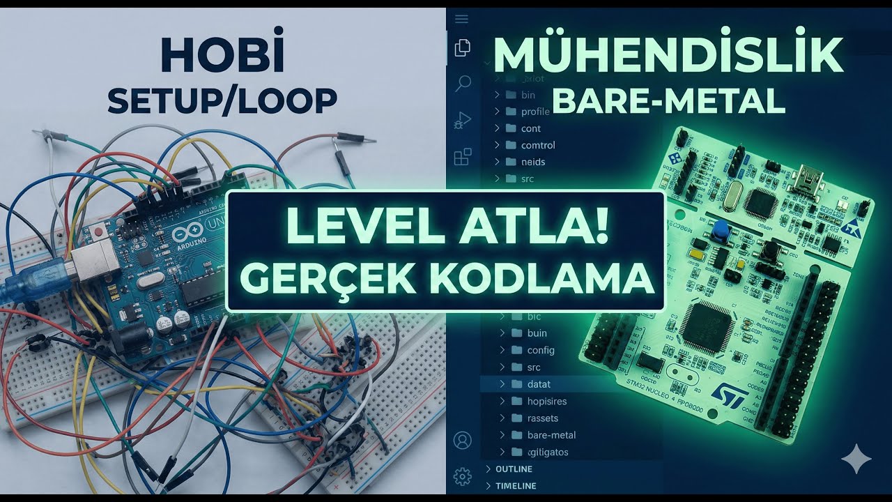 Arduino'dan Sonraki Adım: Gerçek Gömülü Sistem Mühendisliği