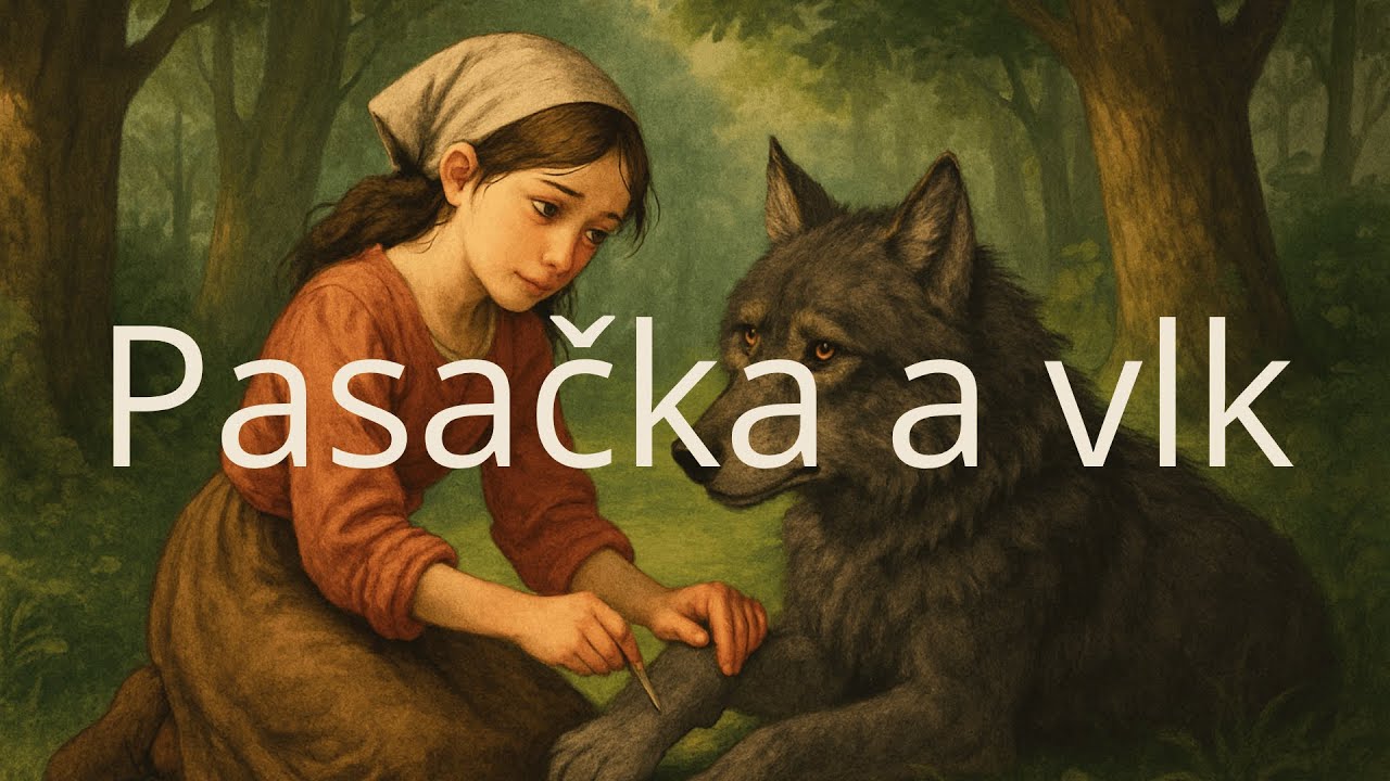 Čtené pohádky pro děti - Pasačka a vlk (klasická audiopohádka)