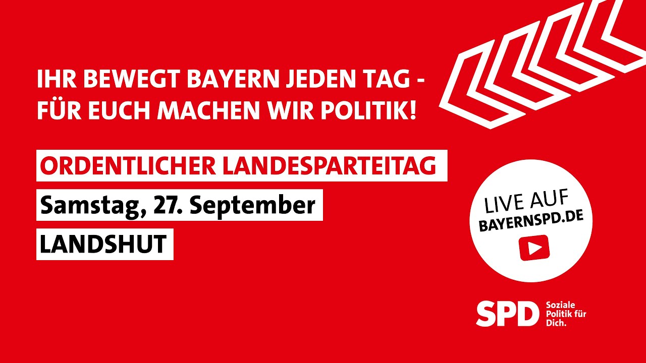 75. Ordentlicher Landesparteitag 2025  &mdash;  Tag 1