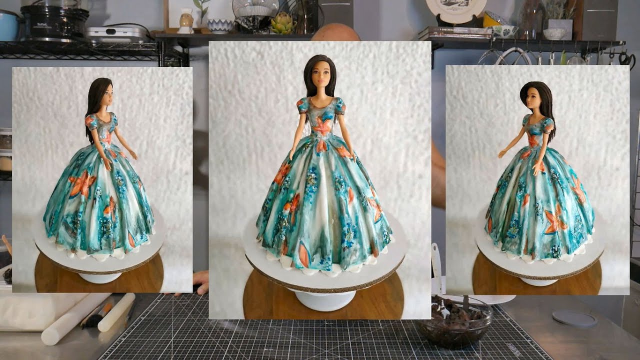[Tutorial] Barbie Cake