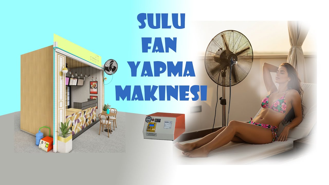 Sulu Fan Yapmak, Kafe Bahçe Balkon ve Teras Serinletme Pratik Sistem | sismist.com.tr | 8508852526